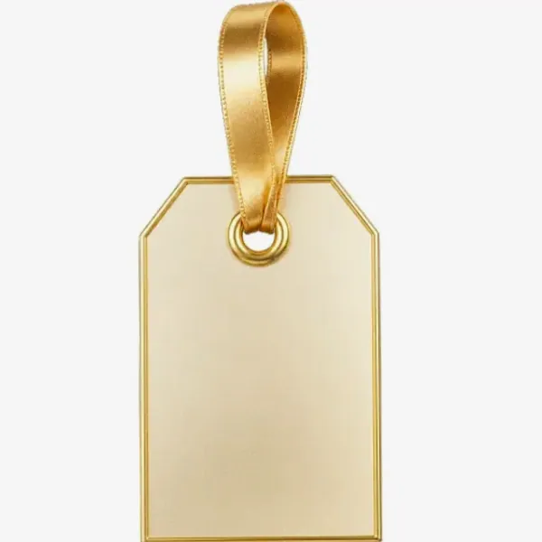 Blank gift tag — Cosmo