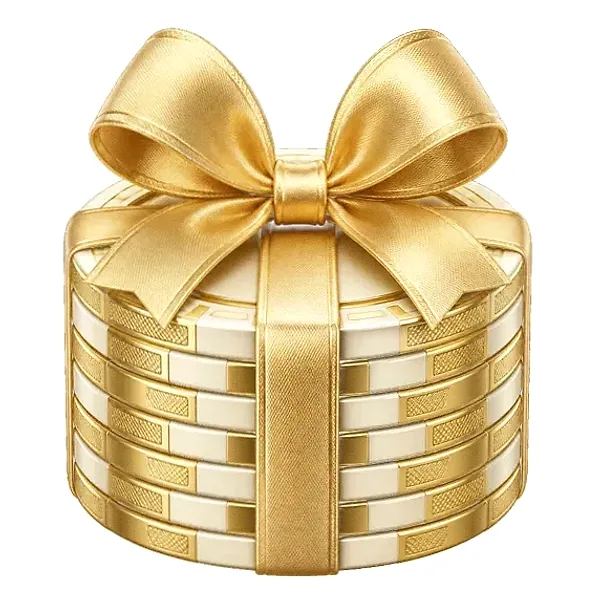 Poker chip gift — Cosmo
