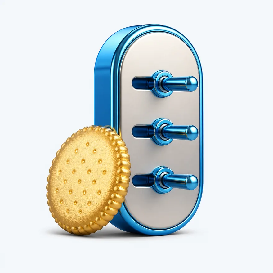 Biscuit with toggle panel — Cosmo