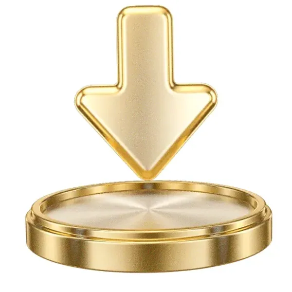 Downward arrow button — Cosmo