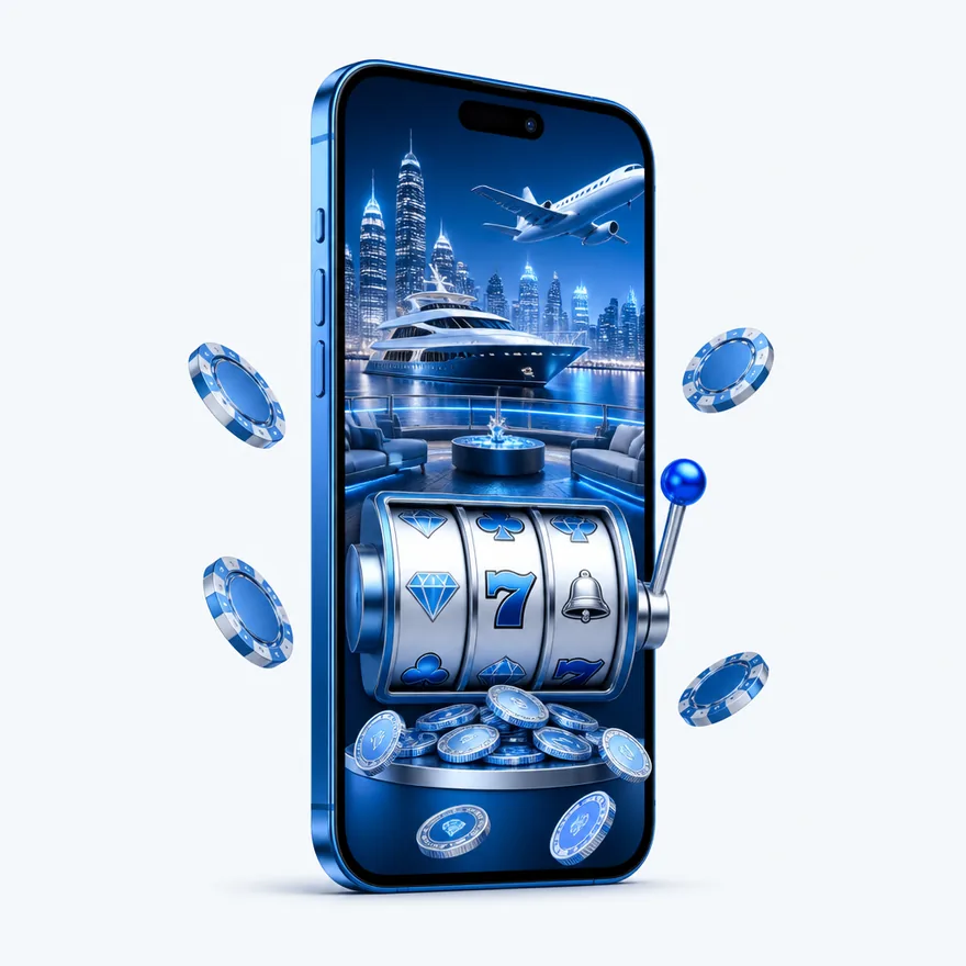 Smartphone with glowing screen — Cosmo