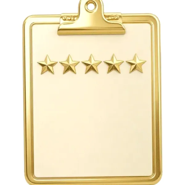 Star rating clipboard — Cosmo