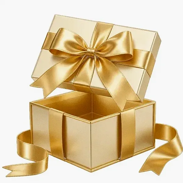 Open gift box — Cosmo