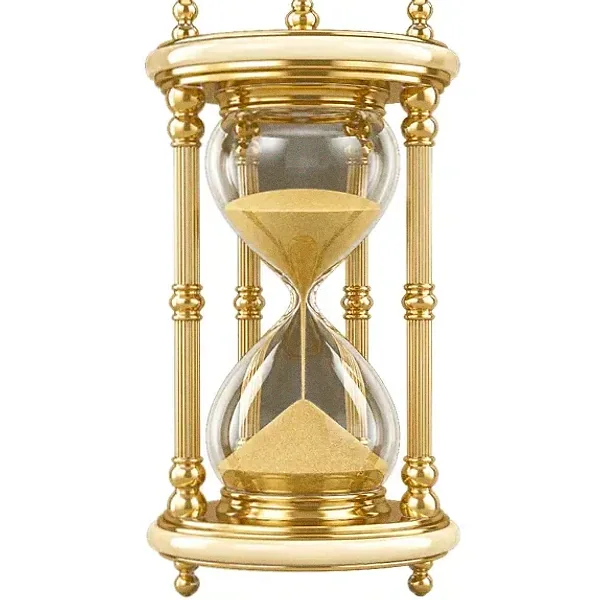 Ornate hourglass — Cosmo