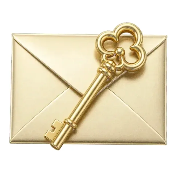 Key on envelope — Cosmo