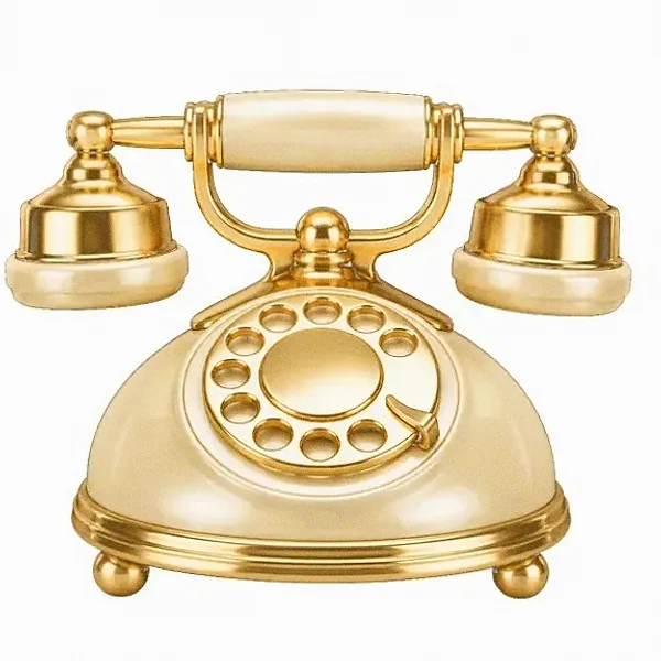 Vintage rotary telephone — Cosmo